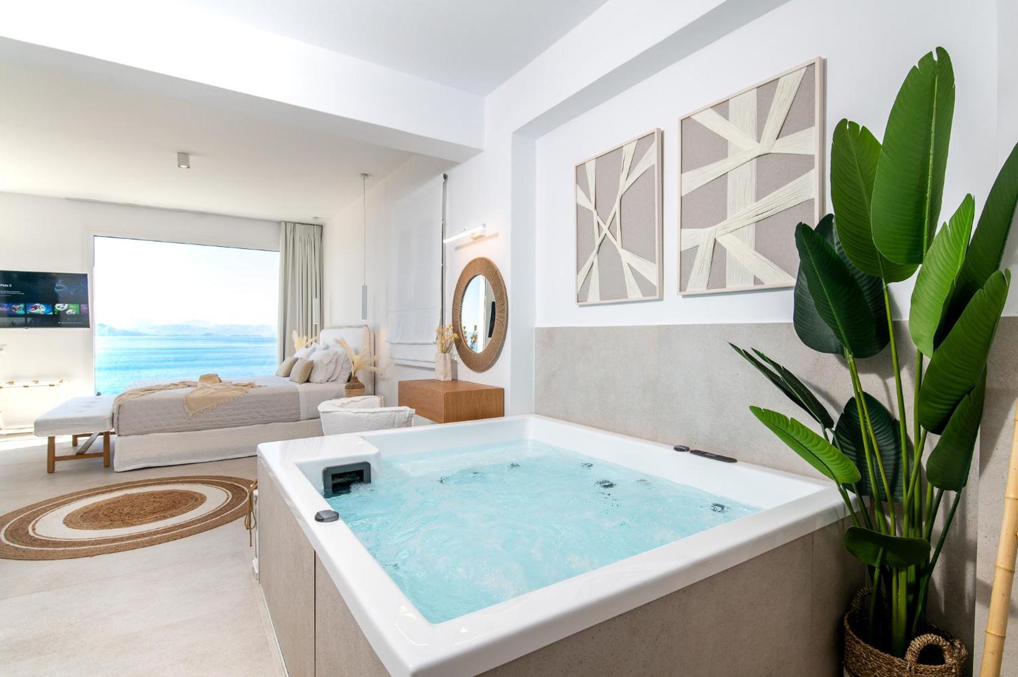 Achillion Luxury Corfu Villa & Suites Perama  Bagian luar foto
