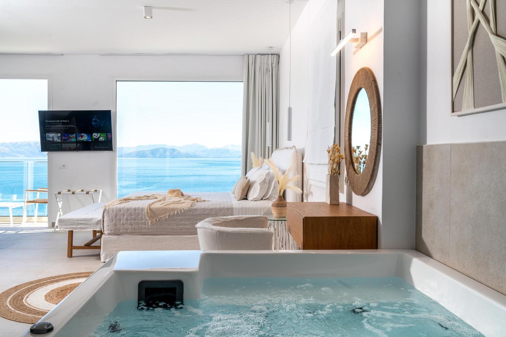 Achillion Luxury Corfu Villa & Suites Perama  Bagian luar foto