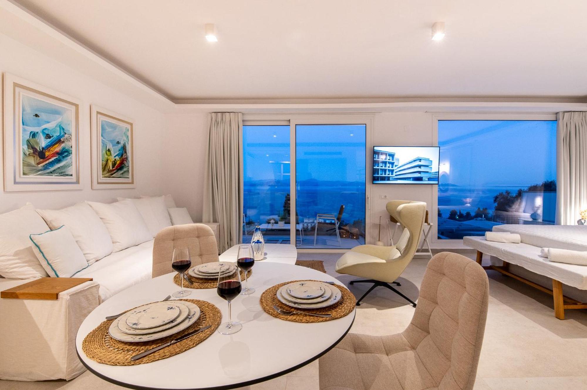 Achillion Luxury Corfu Villa & Suites Perama  Bagian luar foto