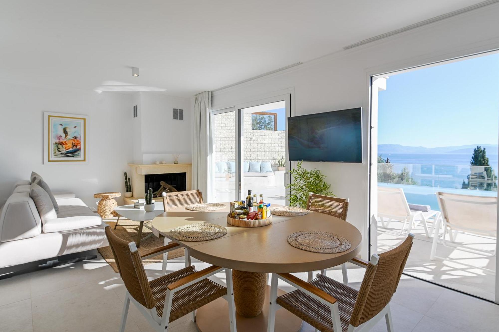 Achillion Luxury Corfu Villa & Suites Perama  Bagian luar foto