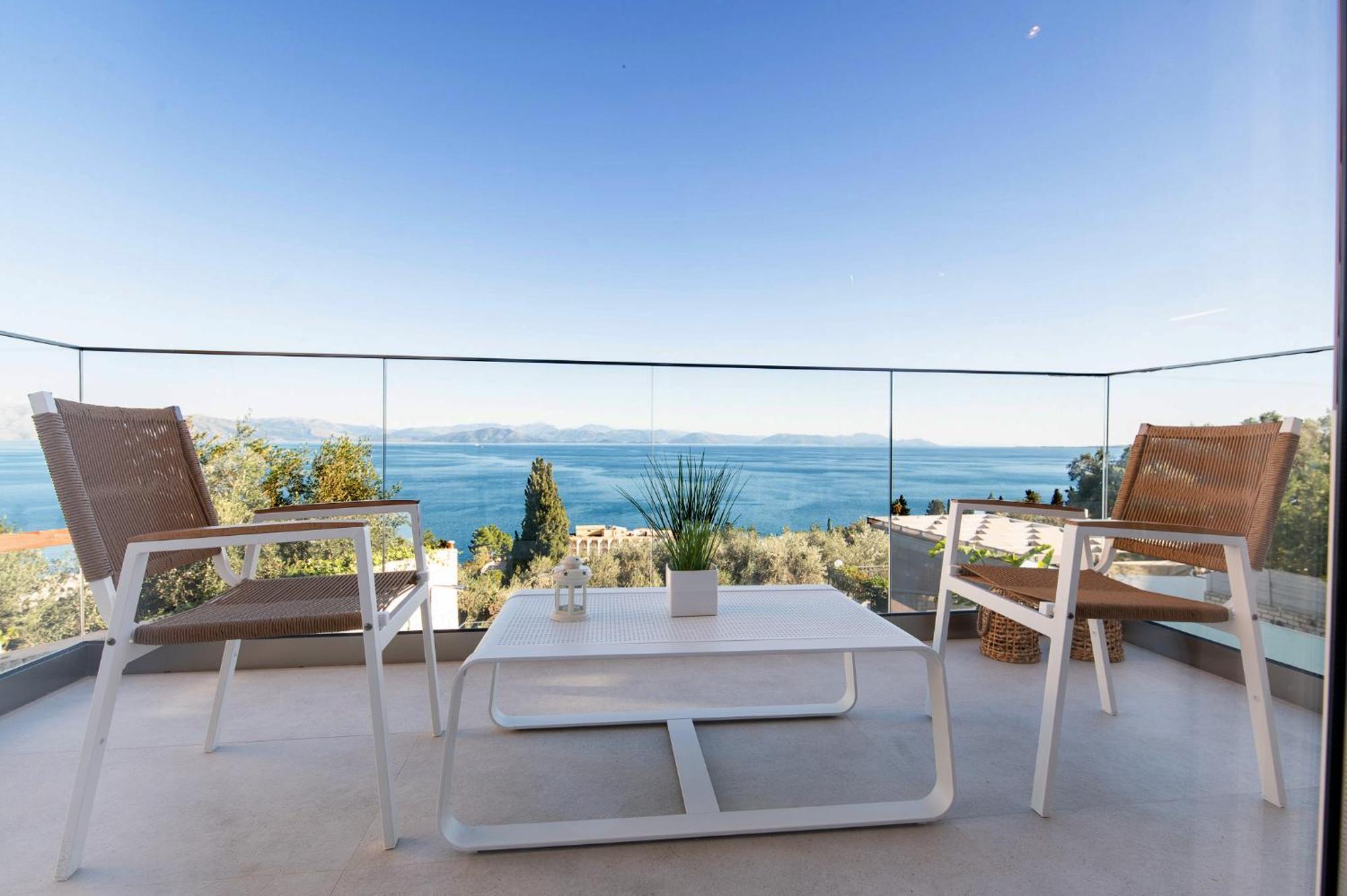 Achillion Luxury Corfu Villa & Suites Perama  Bagian luar foto